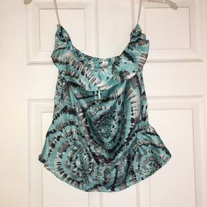 Satin strapless Gap top